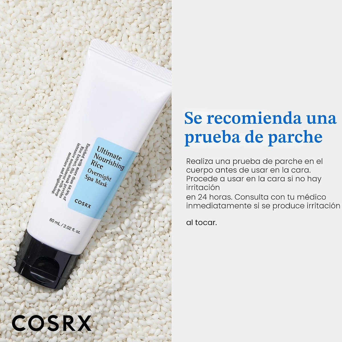 [Cosrx], última mascara nutritiva de noce de arroz, spa, 2.1 oz | P...
