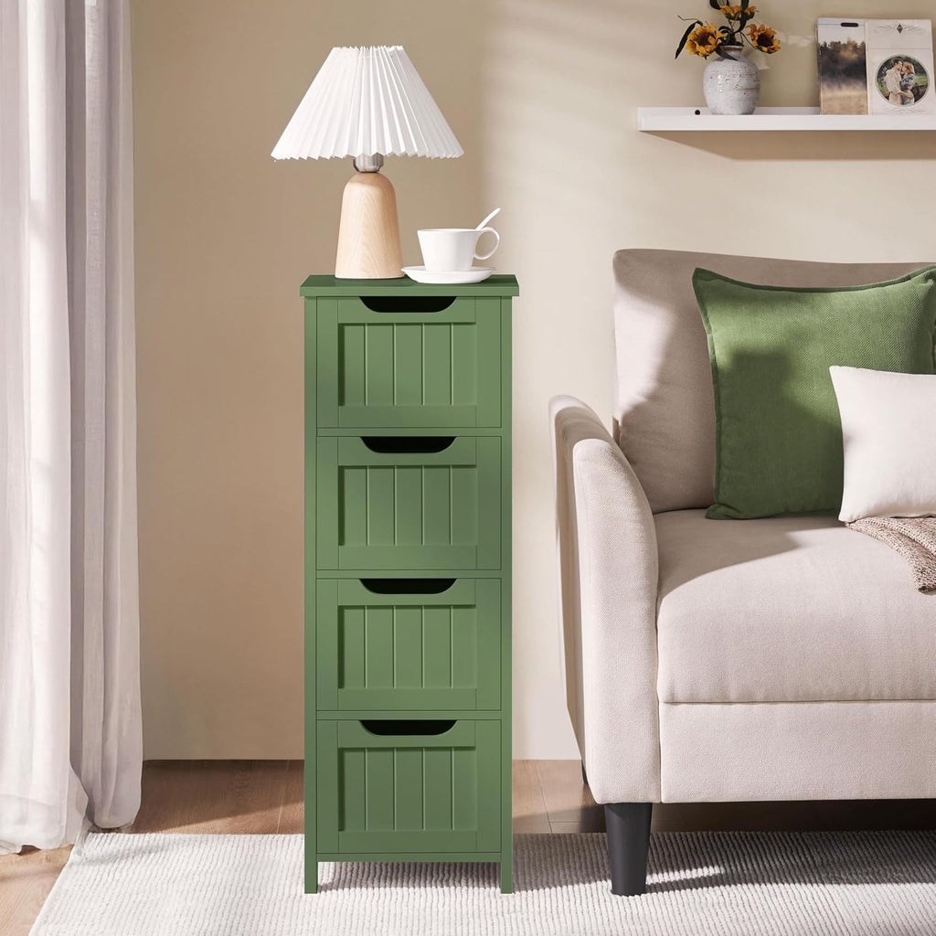 Yaheetech Gabinete de almacenamiento para baño, 12 pulgadas de anch...