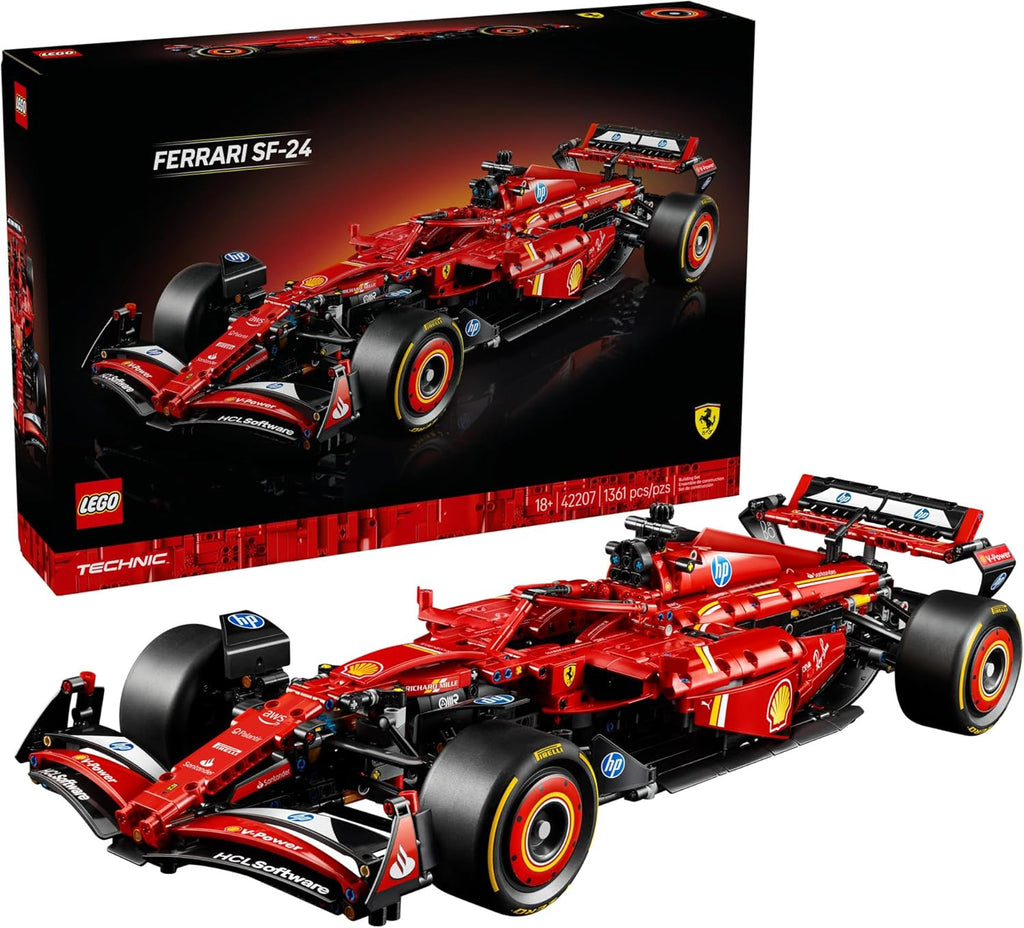 LEGO Technic Ferrari SF-24 F1 - Kit de construcción para adultos, m...
