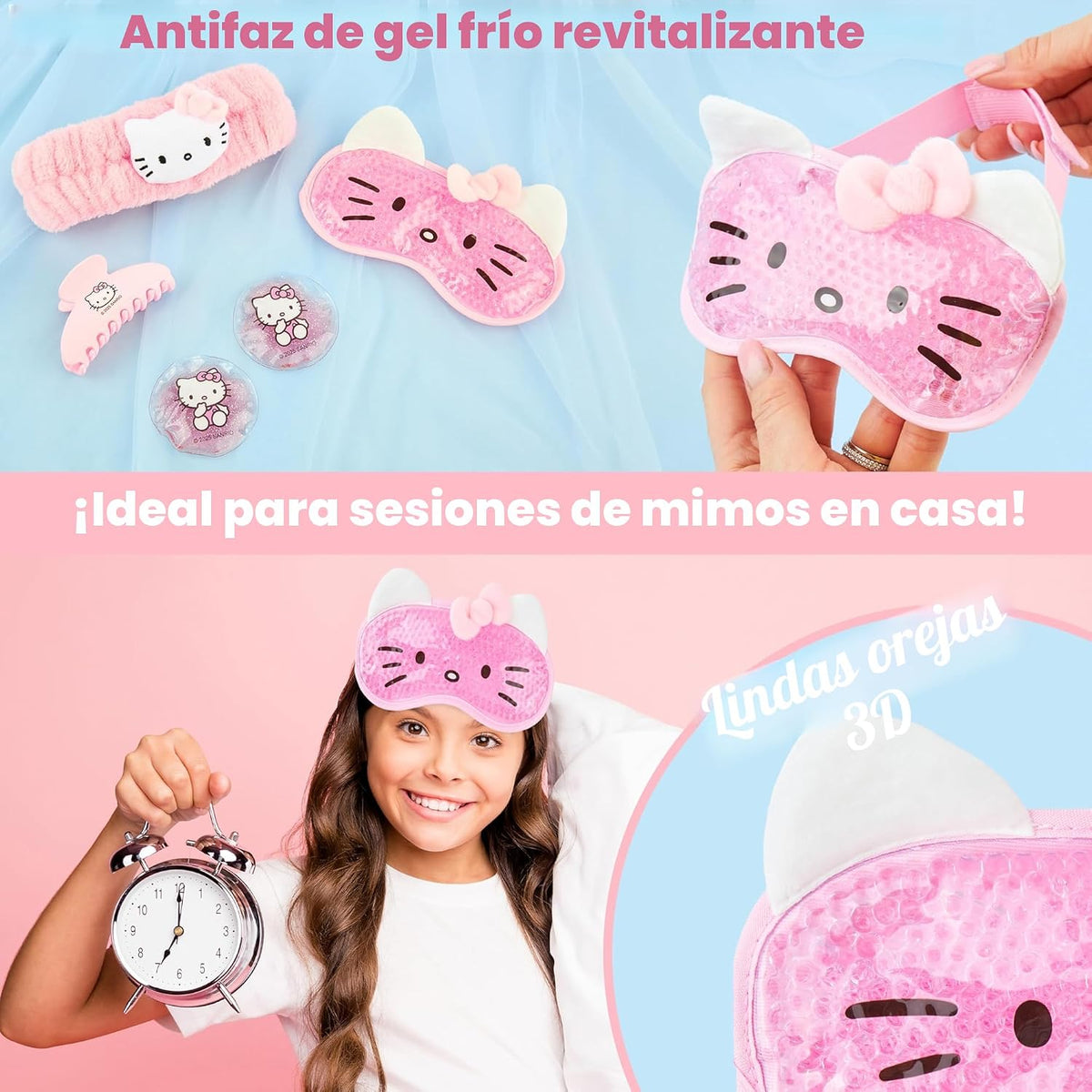 Set de Belleza Hello Kitty Sanrio para Mujeres, Adolescentes con Má...