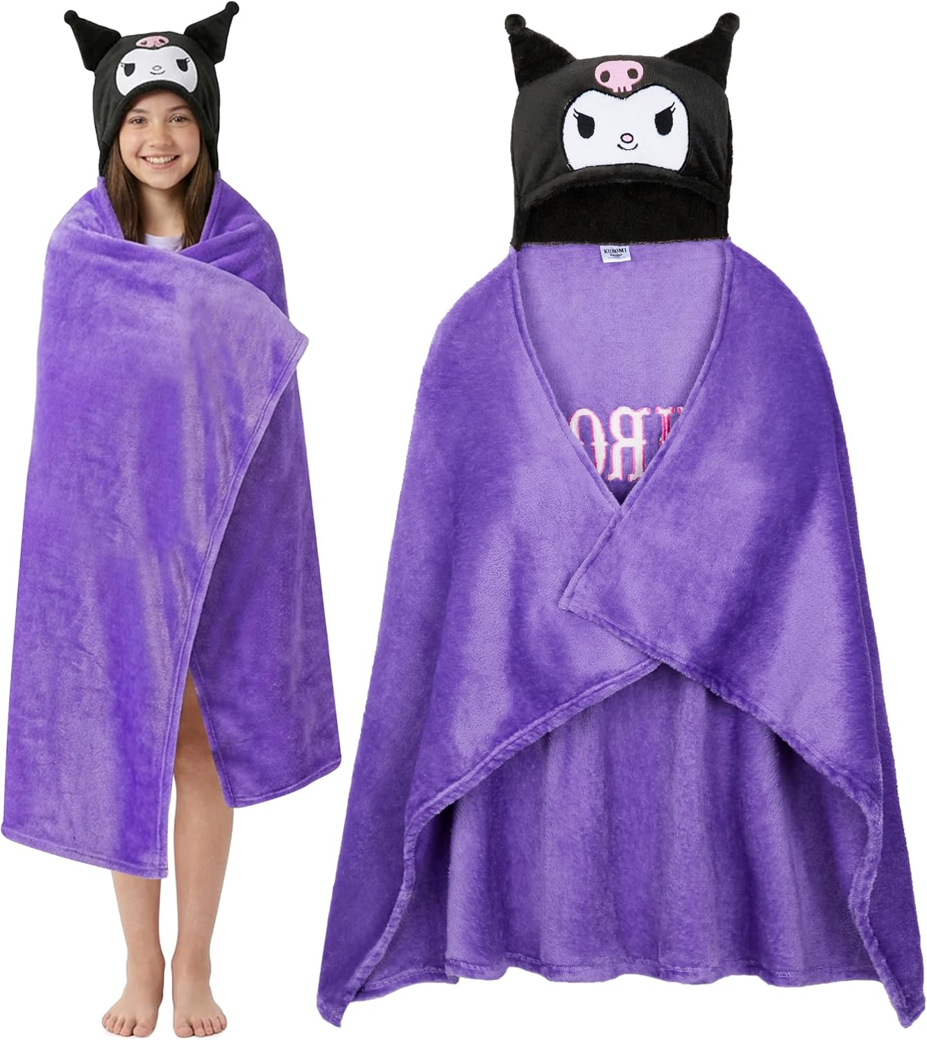 Hello Kitty Sanrio - Manta con capucha para mujer, adolescentes, fo...