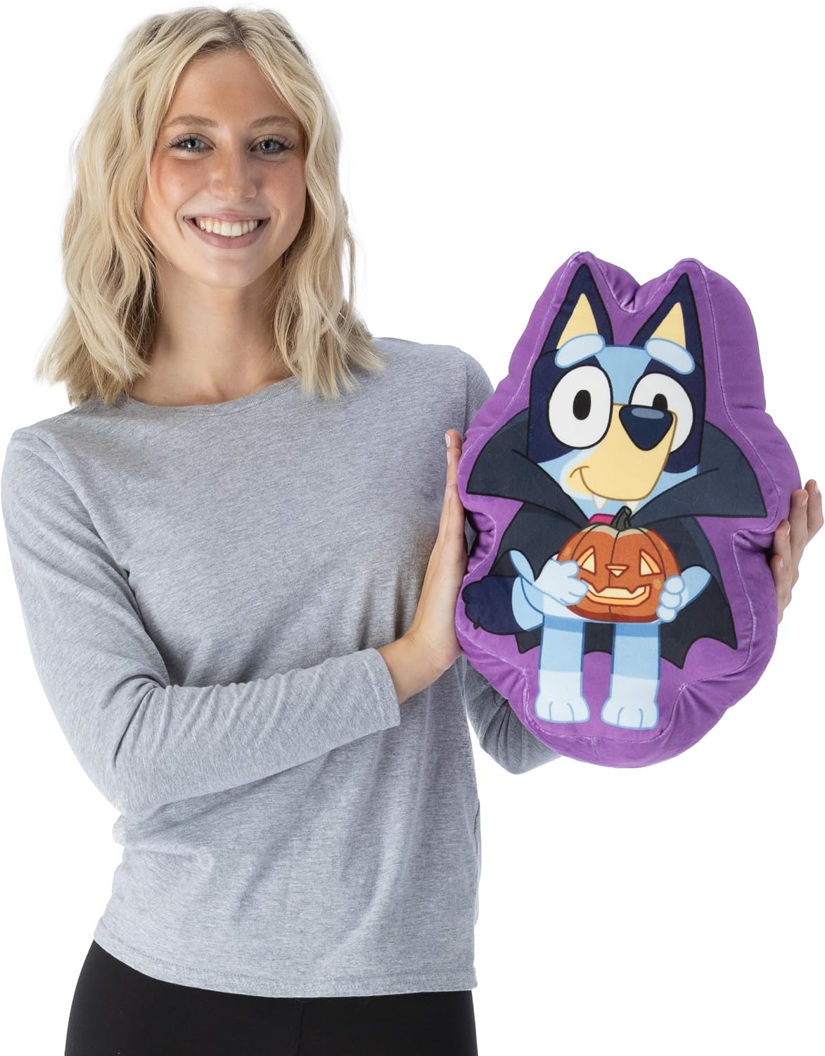 Northwest Bluey Vampire Halloween - Almohada de viaje de 15 pulgada...