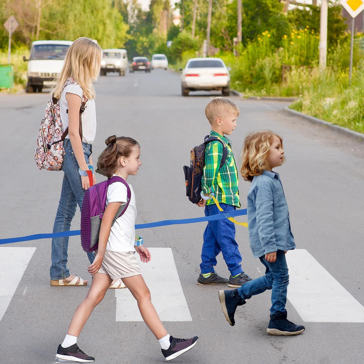Cuerda para caminar para niños pequeños, guarderías y aulas \u2013...