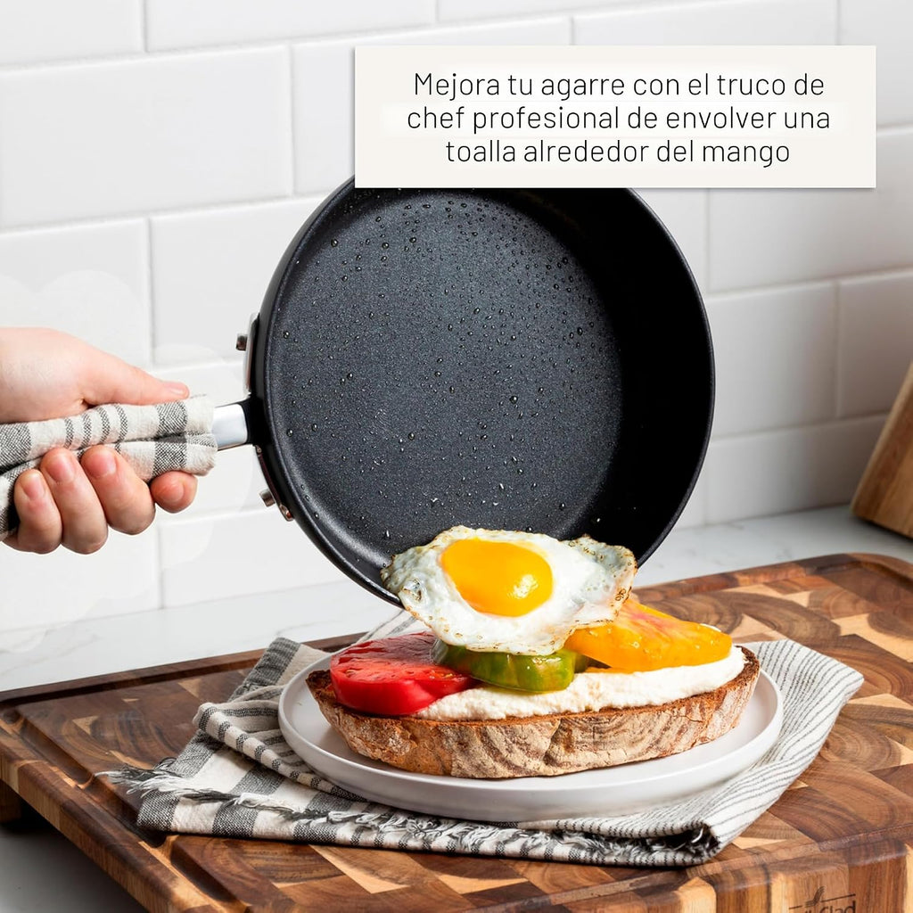 All-Clad E7859064 HA1 - Juego de utensilios de cocina antiadherente...