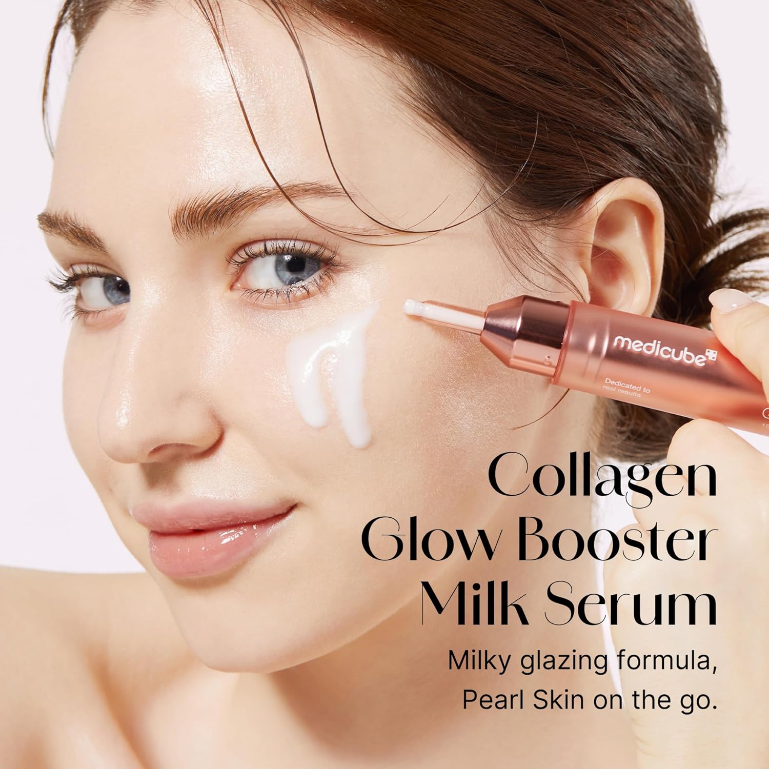 medicube Milky Collagen Double Glow Lock Duo: Máscara Envolvente de...
