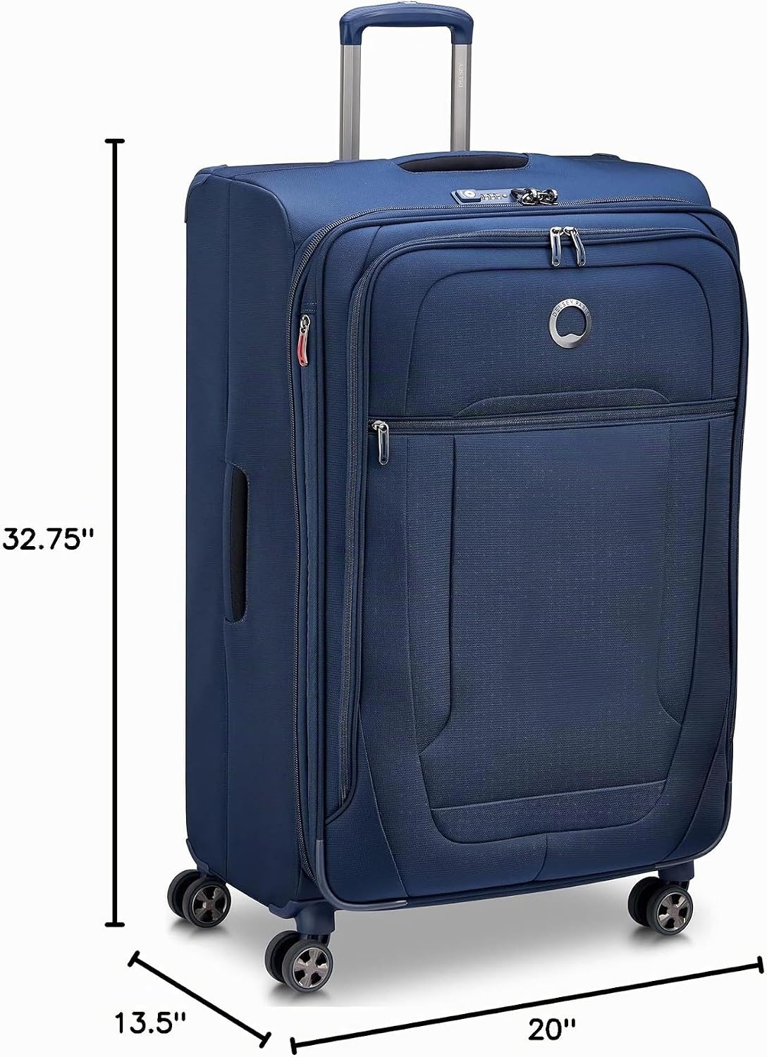 DELSEY PARIS Helium DLX Softside Equipaje Expandible con Ruedas Gir...