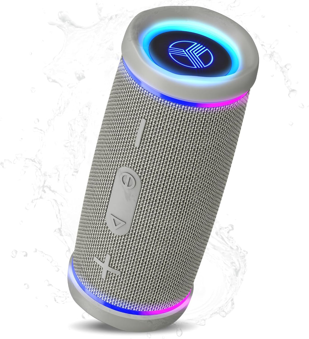 TREBLAB HD77 Altavoz Bluetooth impermeable, graves profundos de 30...