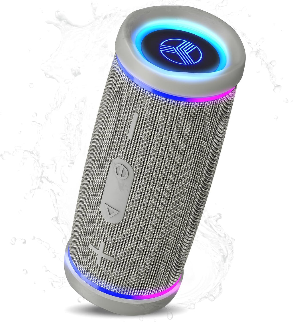 TREBLAB HD77 Altavoz Bluetooth impermeable, graves profundos de 30...