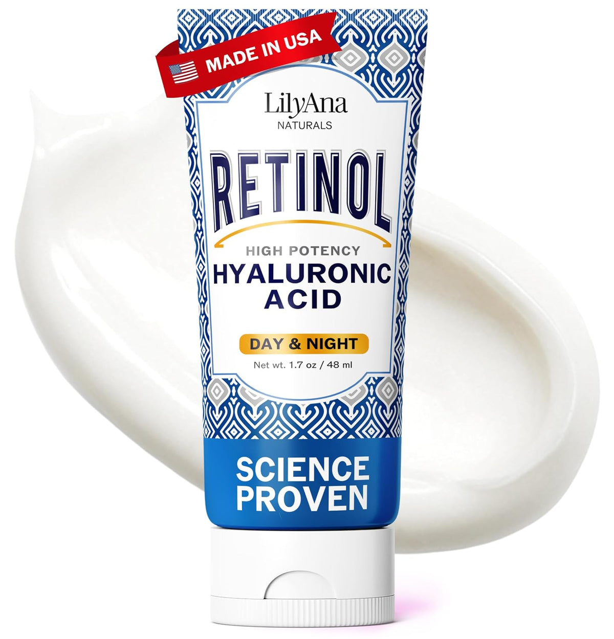 LilyAna Naturals Crema Facial Anti-Edad con Retinol para Mujeres \u...