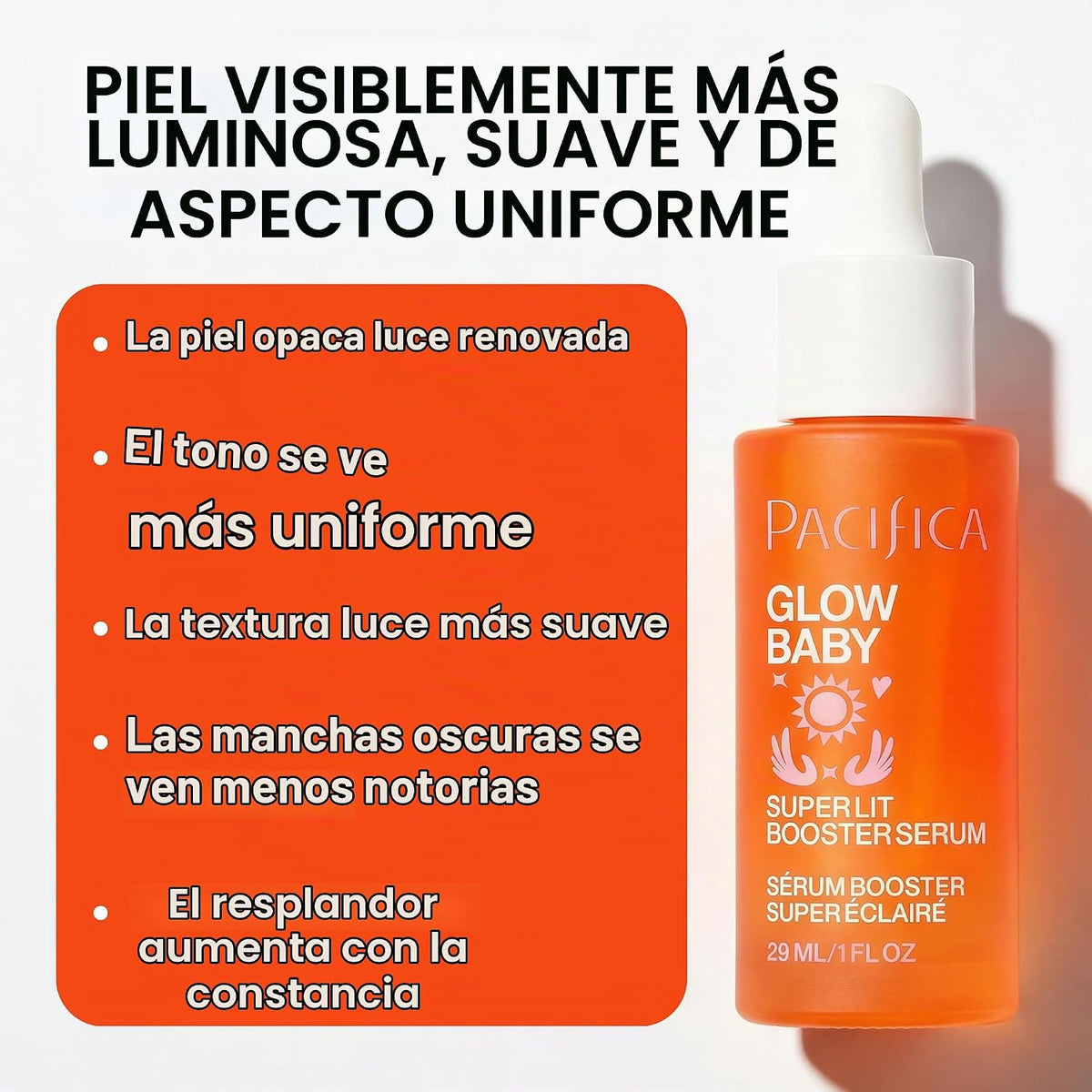 Suero de vitamina C Pacifica para rostro \u2013 Suero facial ilumin...