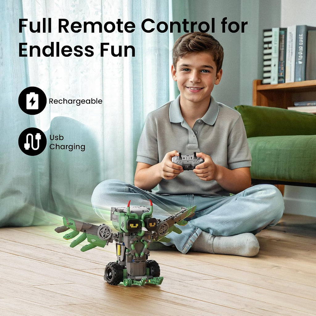Sillbird Robot Kit de construcción de coche con control remoto rega...