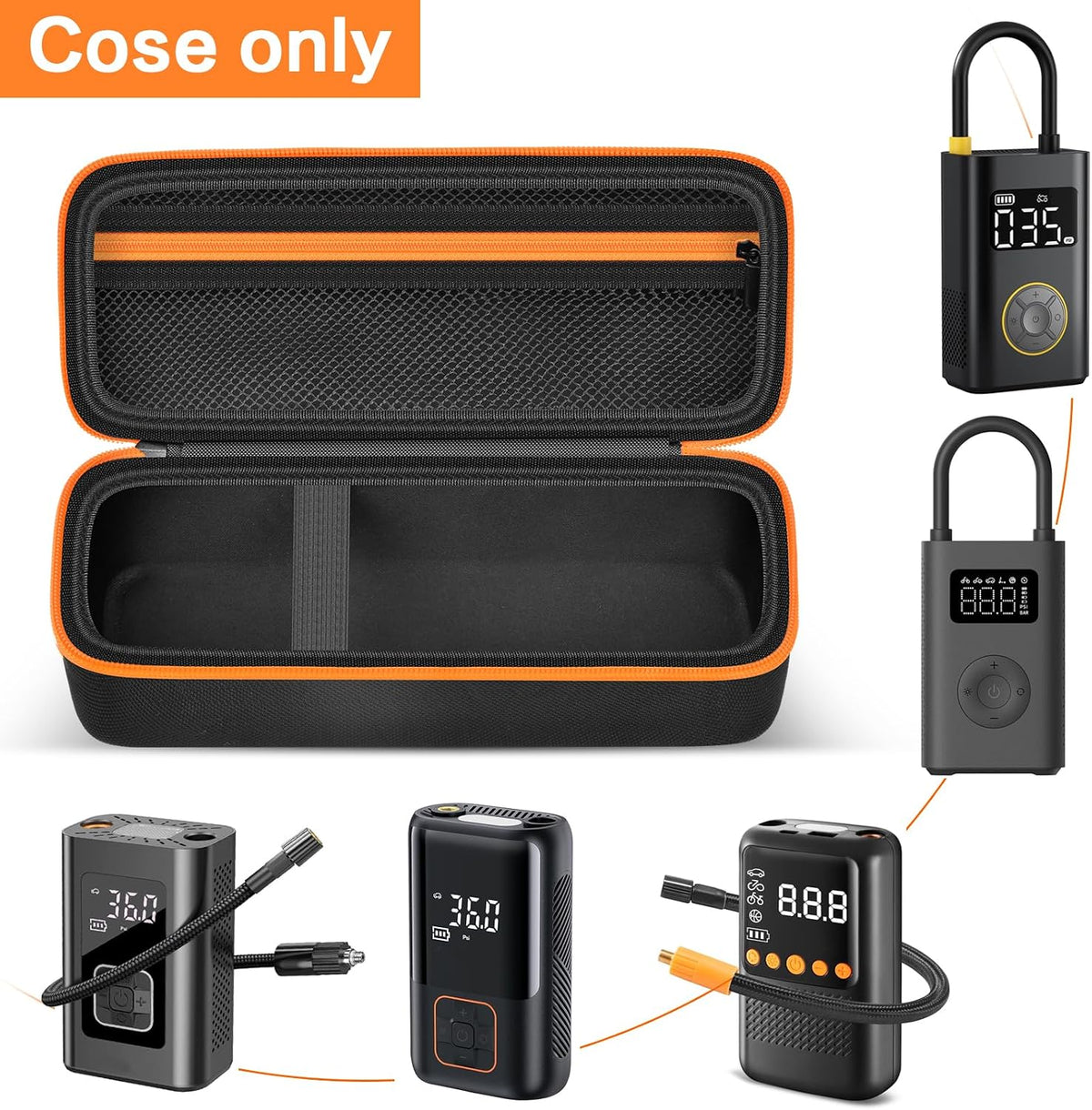 Funda compatible con luz de lectura de cuello Glocusent para lectur...