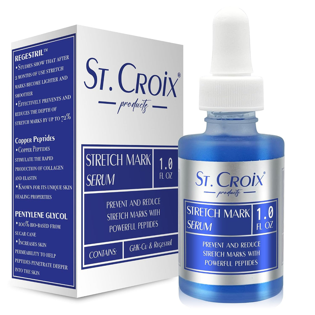 Sérum para estrías - Previene y reduce la aparición de estrías - 1 oz