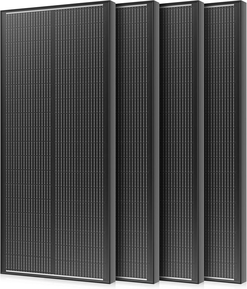 4PCS 100W paneles solares, 25% de alta eficiencia tipo N panel sola...