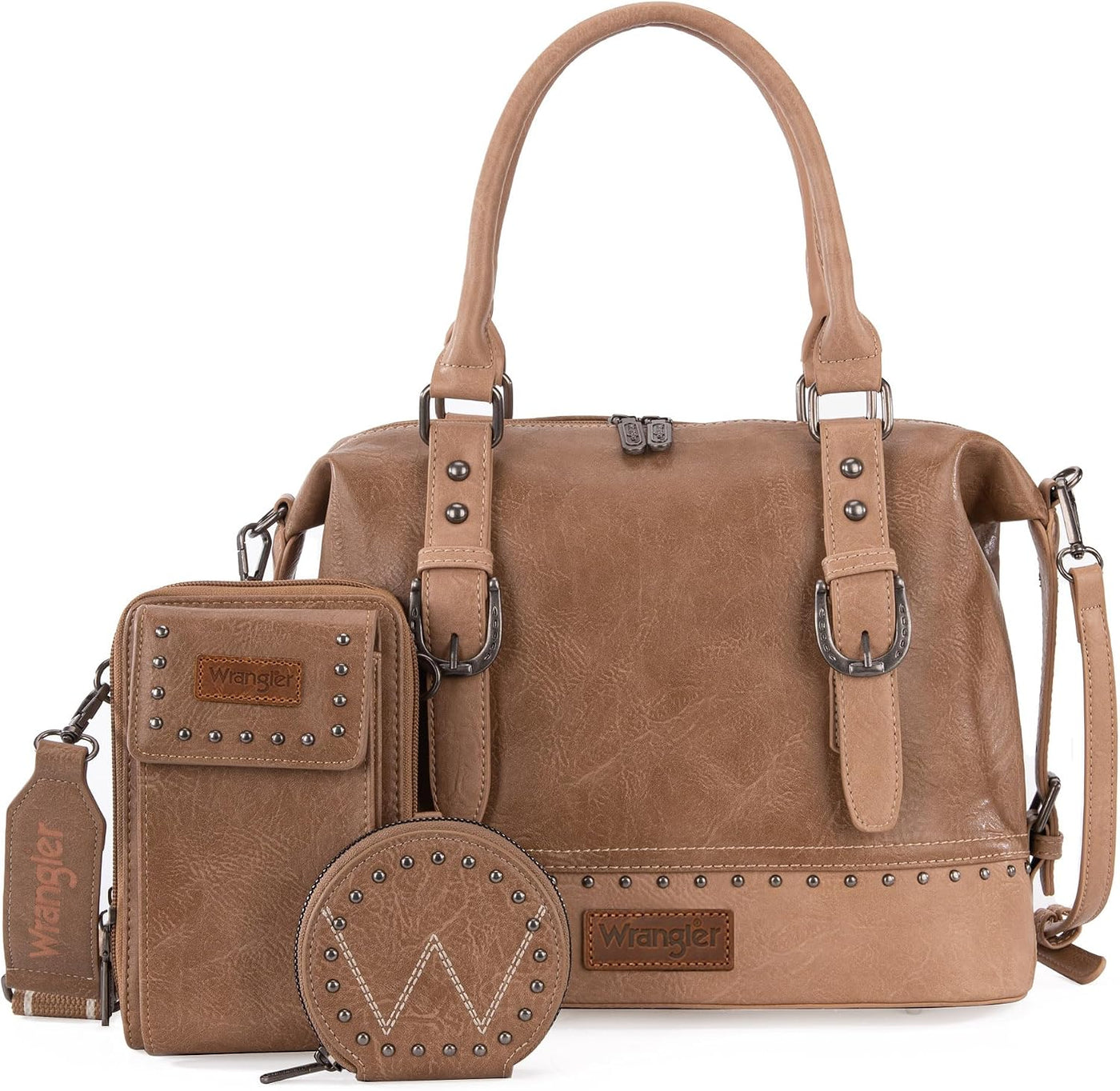 Wrangler - Juego de 3 bolsas de doctor para mujer, con asa superior...
