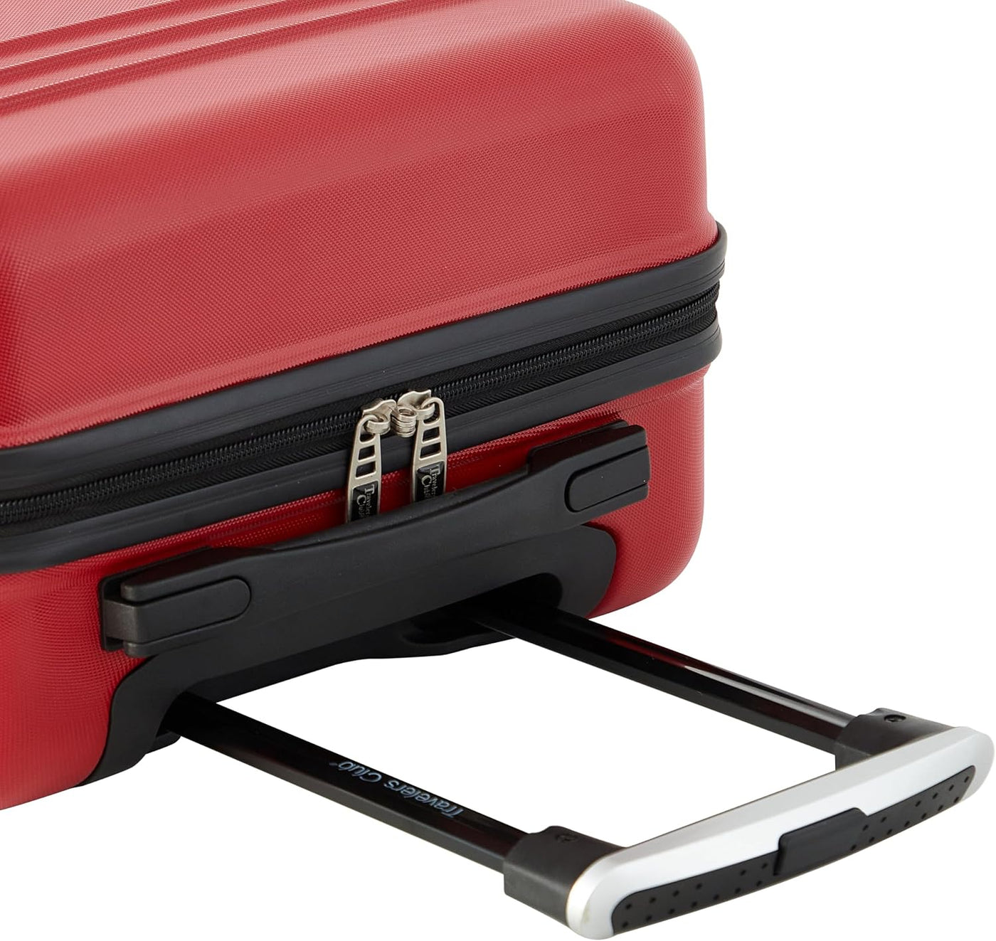 Travelers Club Equipaje de mano Richmond Spinner de 22", Rojo,...
