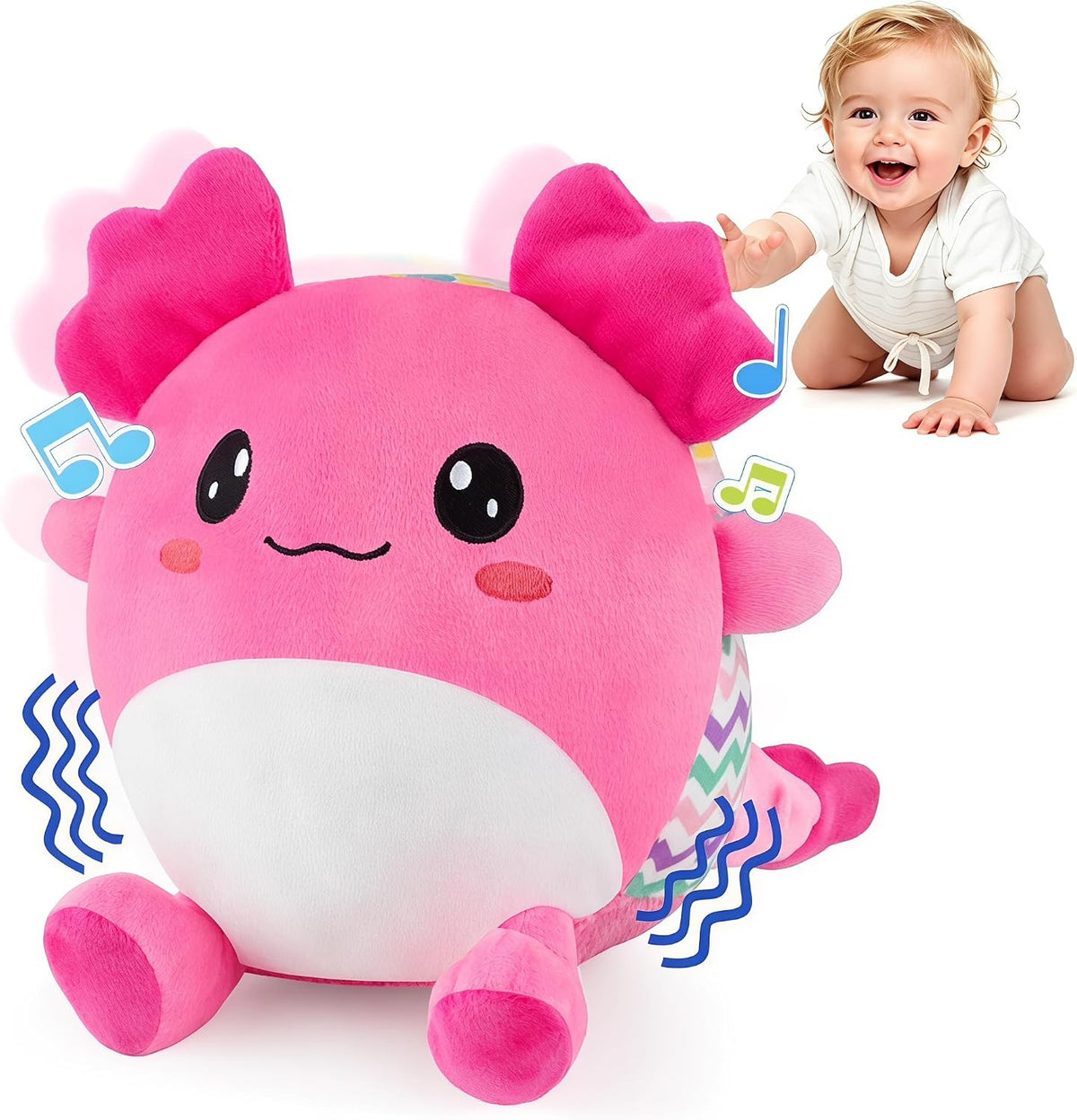 Juguetes para niñas de 1 año, juguete interactivo para bebés de 6 a...