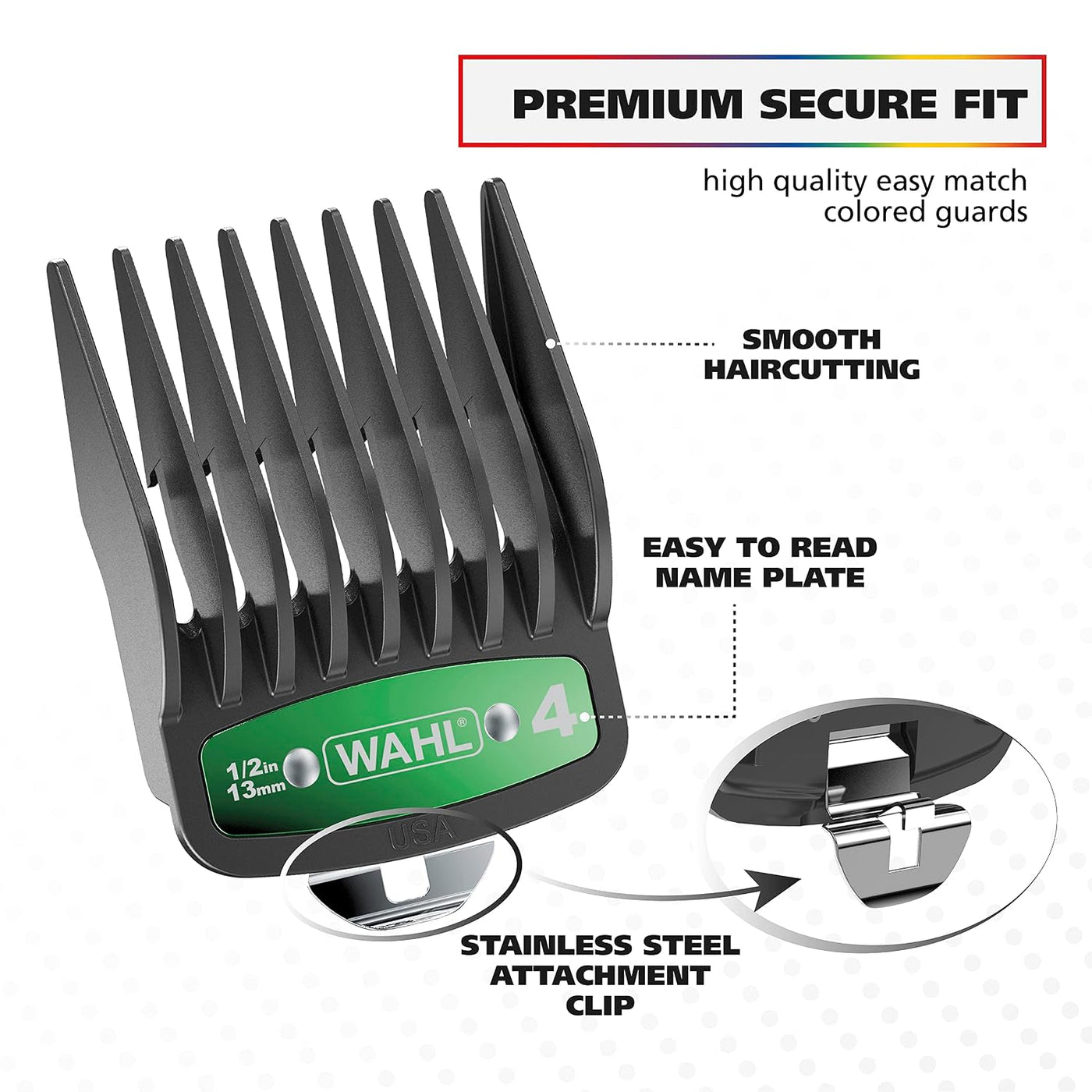 Wahl USA Pro Series Platinum - Kit de cortapelos con cable y recort...