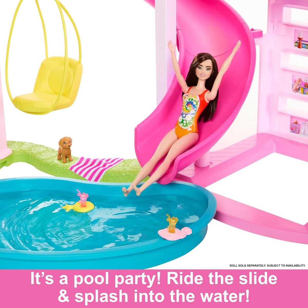 Barbie Juego de casa de muñecas Dreamhouse y accesorios temáticos |...