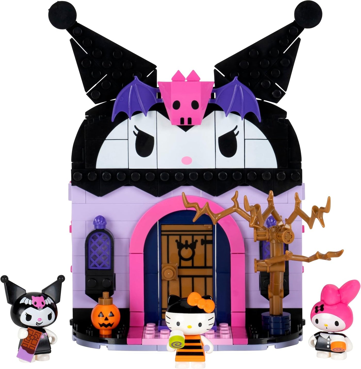 BLDR Hello Kitty and Friends Kuromi's Haunted House Building Se...