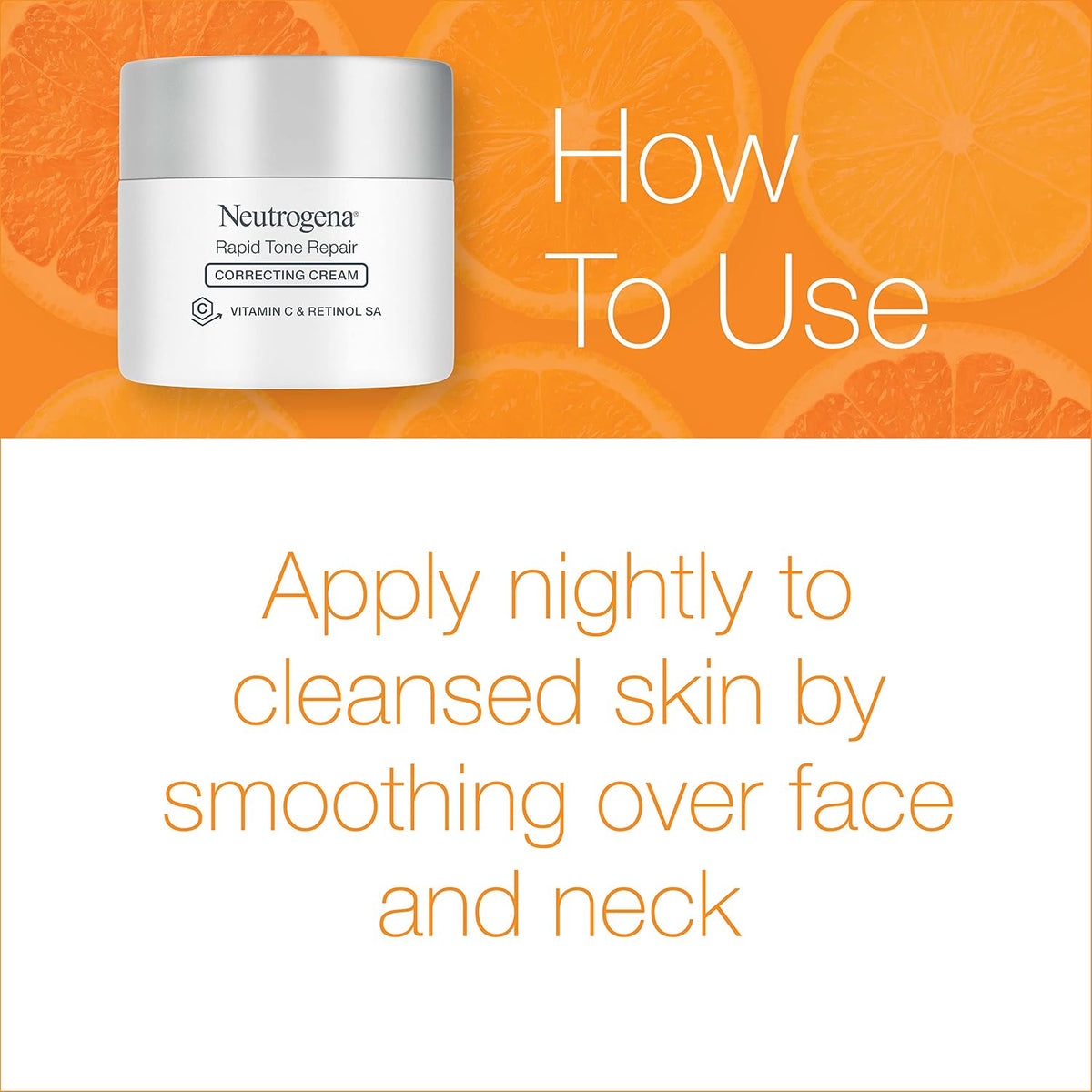 Neutrogena Rapid Tone Repair Retinol + Crema correctora de vitamina...