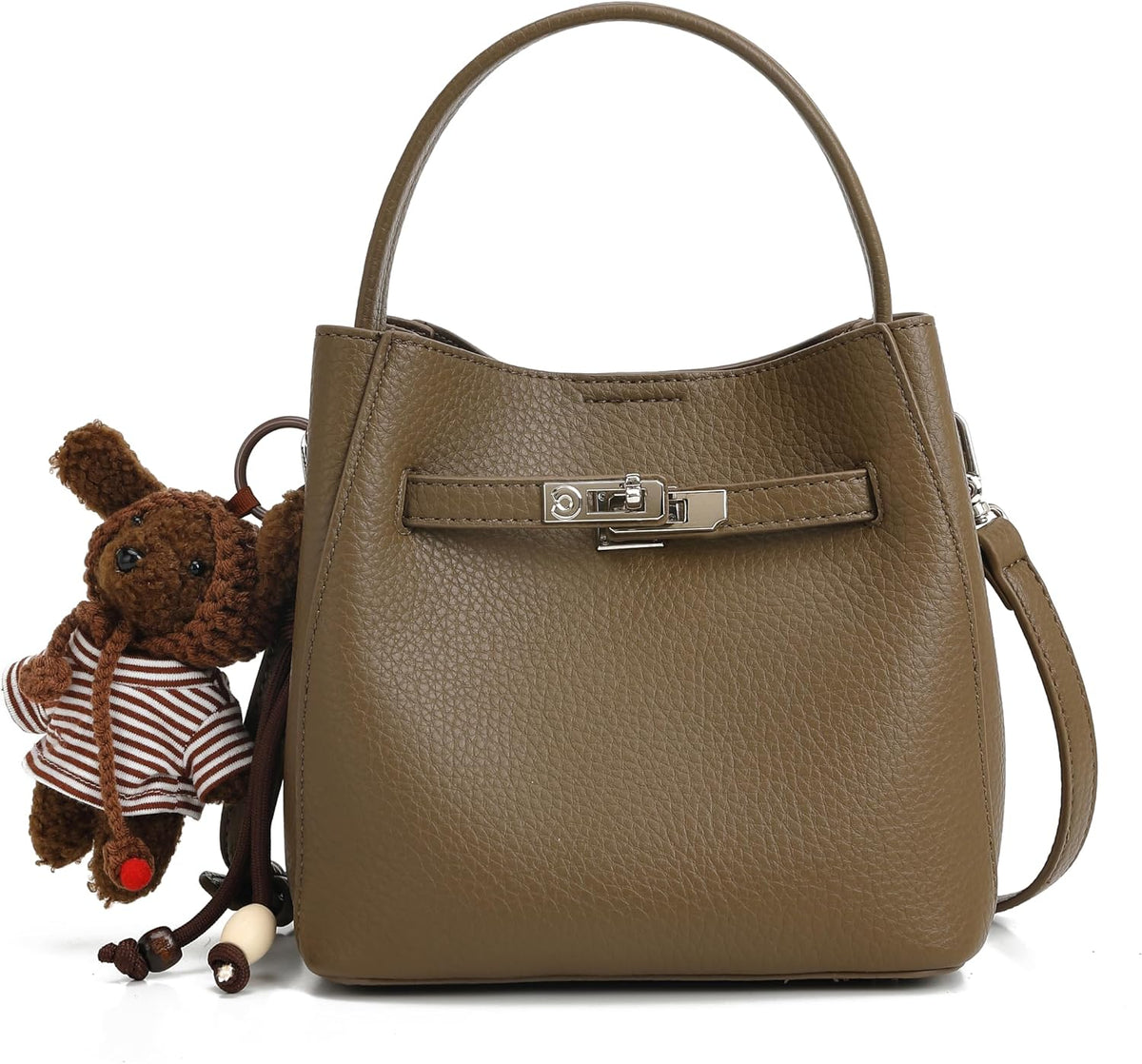 Cartera para mujer, bolso de lujo ligero, bolso con estampado de li...