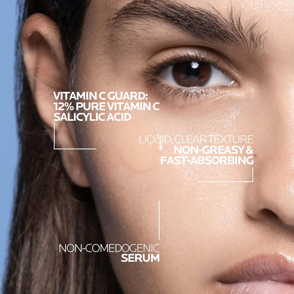 Suero facial con vitamina C al 12% La Roche-Posay, 2 fórmulas con á...
