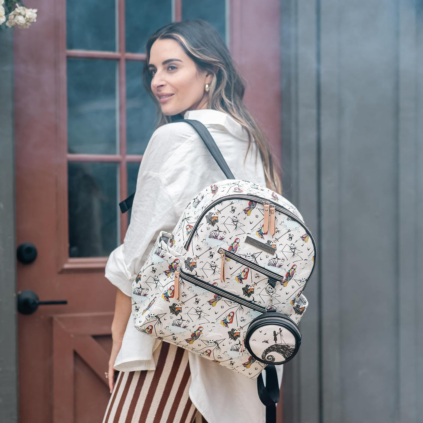 Petunia Pickle Bottom Mochila Ace - Bolsa de pañales multifunción c...