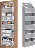 JARLINK Organizador sobre la puerta para dormitorio, despensa, baño...