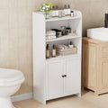 Homhedy Armario de almacenamiento de baño pequeño, almacenamiento i...