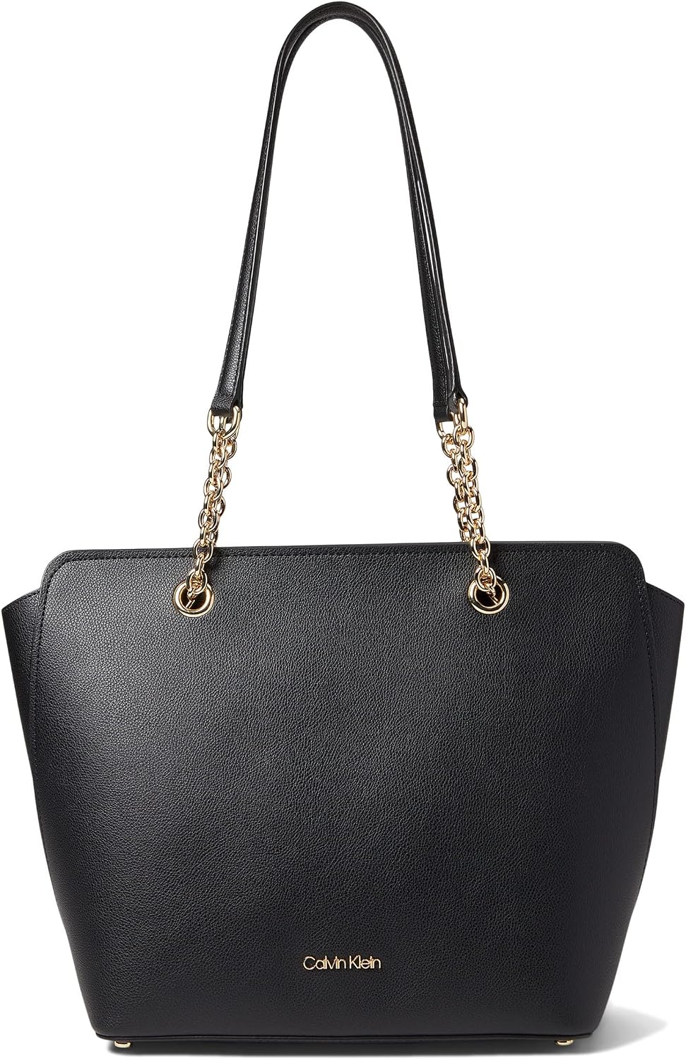 Calvin Klein Bolso tote Hailey Micro Pebble con cremallera para mujer
