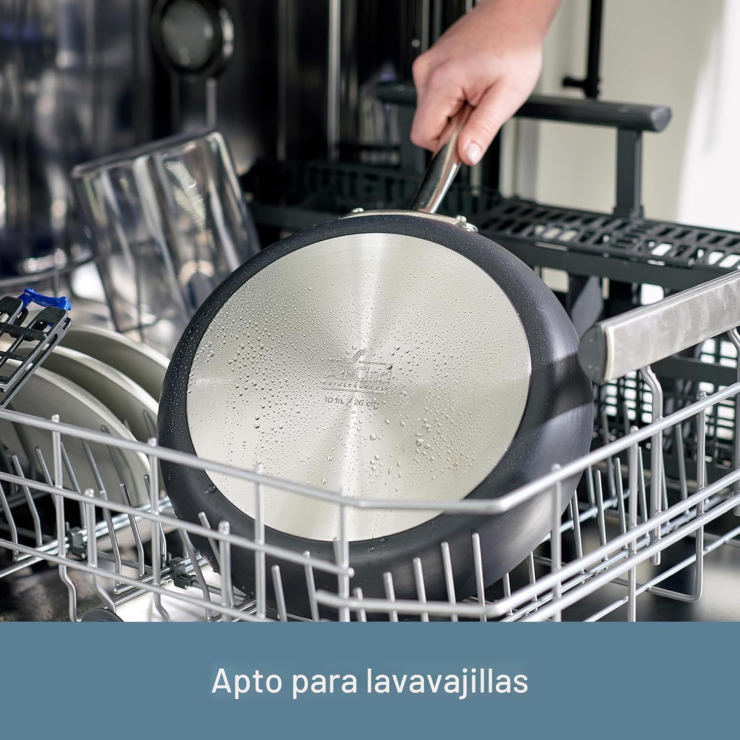All-Clad HA1 - Juego de utensilios de cocina anodizados duros antia...