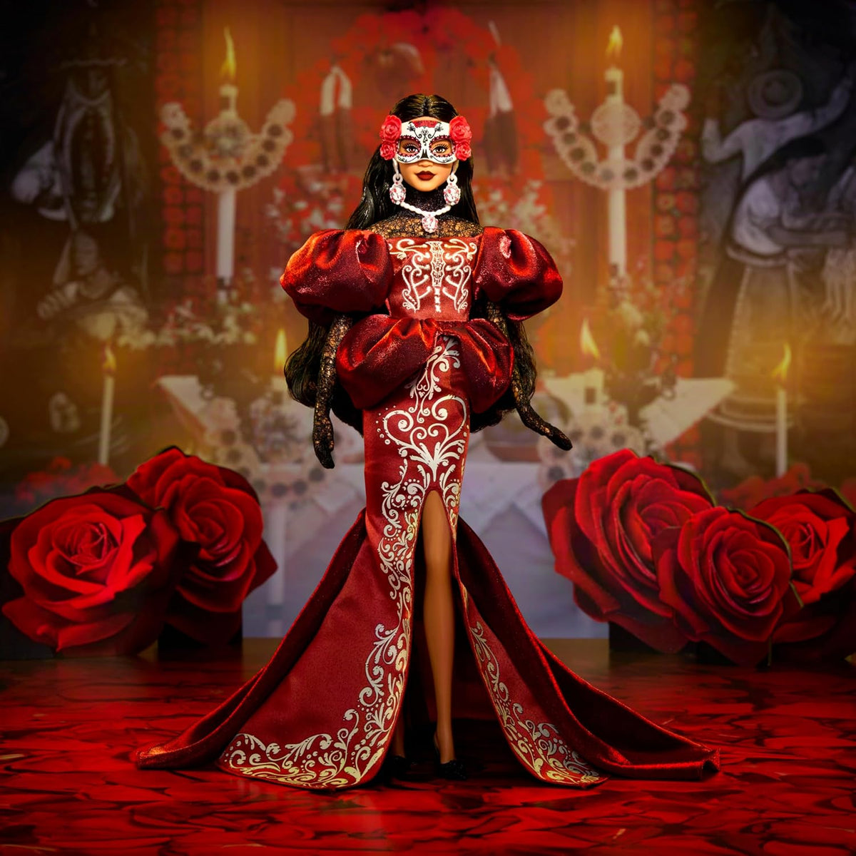 Barbie Muñeca coleccionable Signature Día De Muertos | Vestido de s...