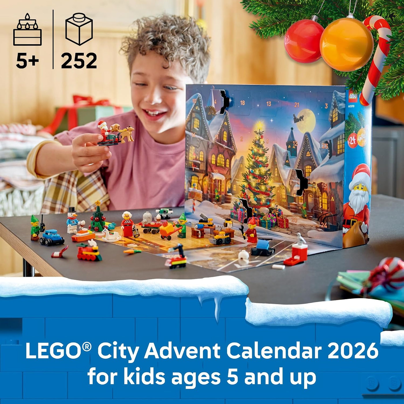 LEGO Calendario de Adviento de la ciudad 2026 60510 | Calendario de...