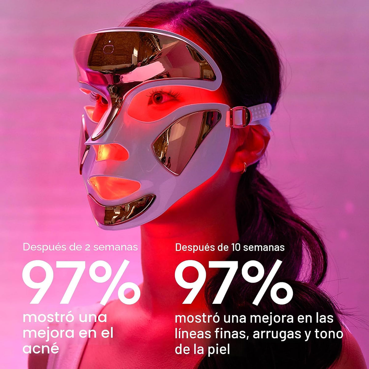 Dr. Dennis Gross DRx SpectraLite FaceWare Pro Dispositivo LED de 3...