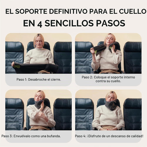 Almohada Trtl probado científicamente super suave cuello apoyo almo...
