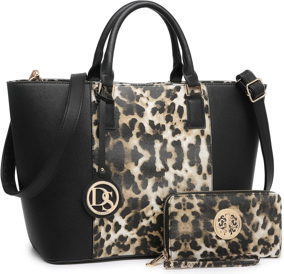 Dasein Women's Handbag, Large Shoulder Tote Bag, Satchel Purse | wi...