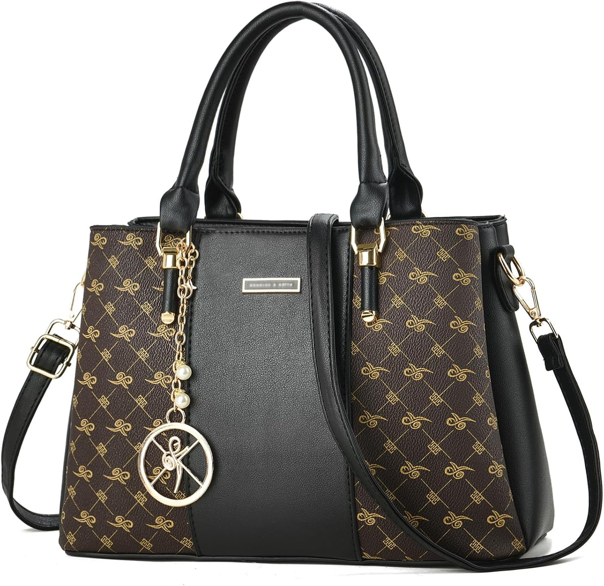 KURGOOL Bolsos y bolsos de mano para mujer, bolso de hombro con asa...