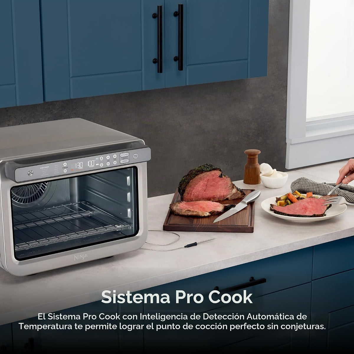 Ninja Prestige Smart XL con sistema Pro Cook 10 en 1 horno tostador...