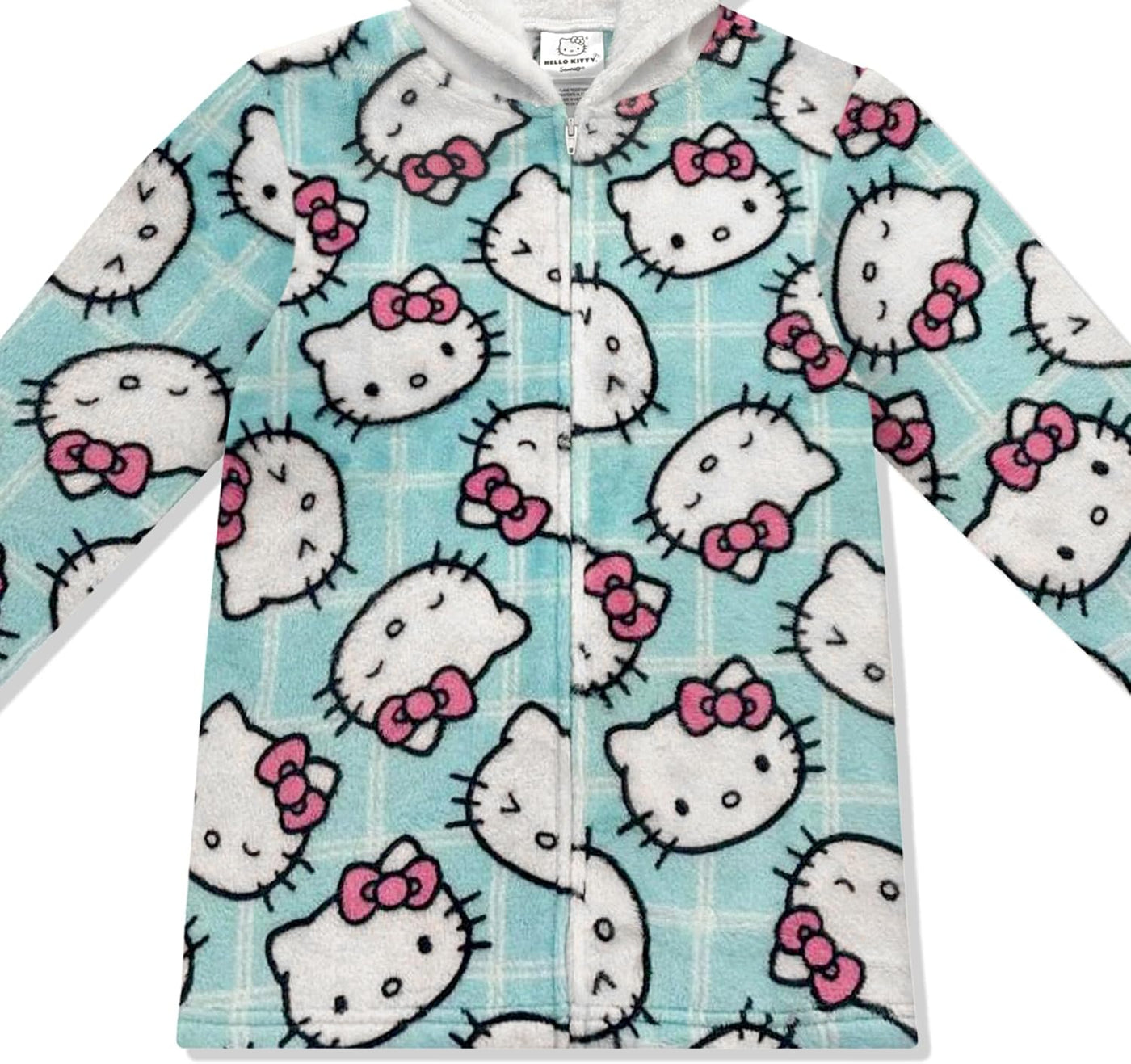 Hello Kitty Bata de baño de forro polar para niñas - Bata de baño c...