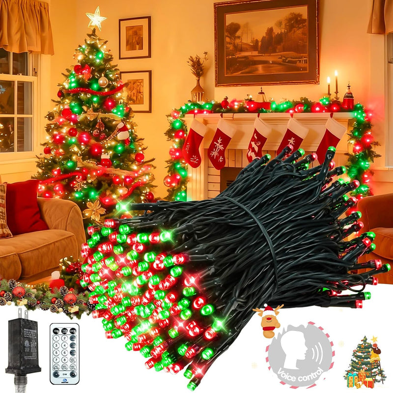 2026 Nuevas luces de cadena de Navidad inteligentes con control de...