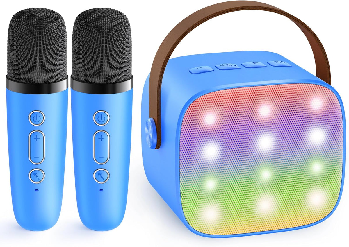 Micrófono de karaoke inalámbrico YLL para niños y adultos, altavoz...