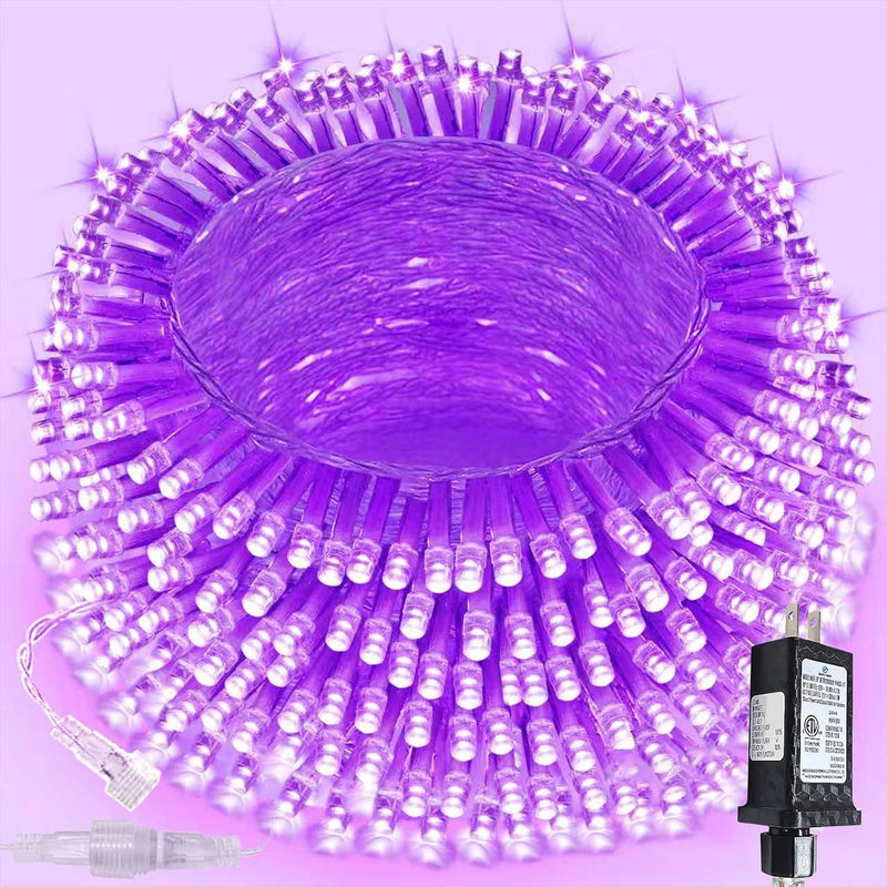 Guirnalda de 200 luces LED conectables, luces de Navidad de 66 pies...