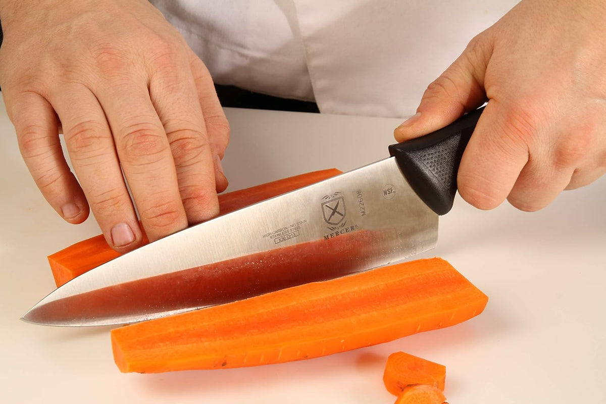Mercer Culinary M22608 Millennia Mango Negro, 8 Pulgadas, Cuchillo...