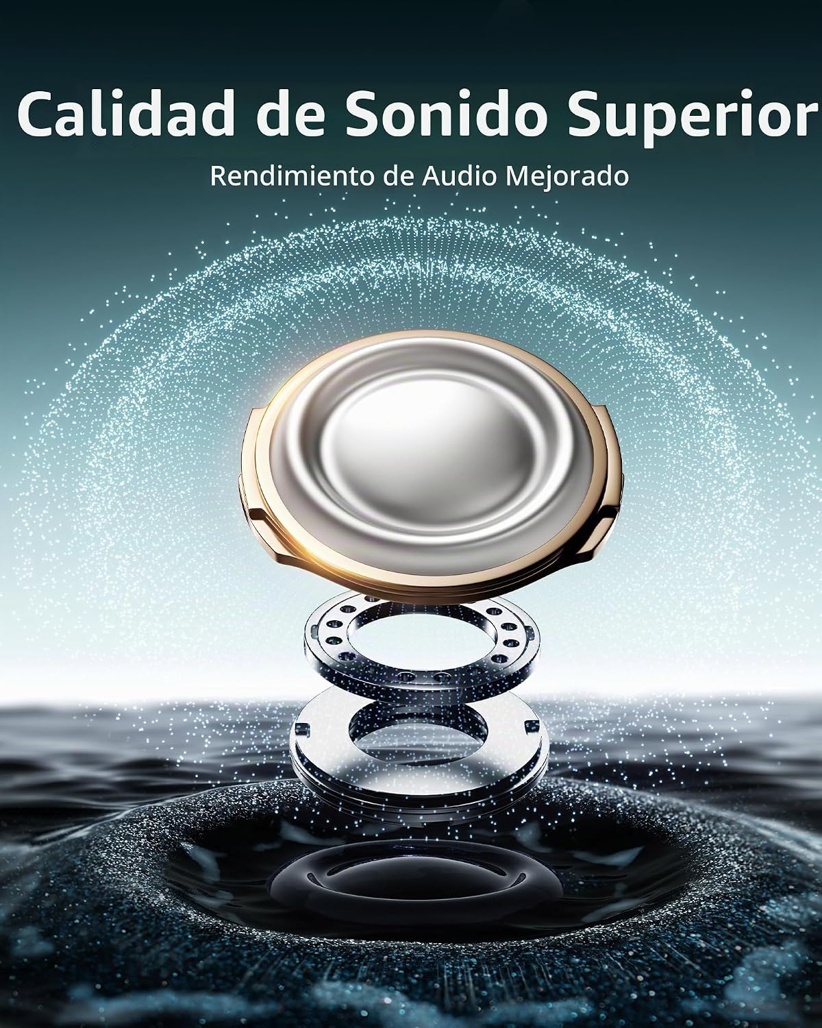 Auriculares inalámbricos Bluetooth con ganchos para las orejas con...