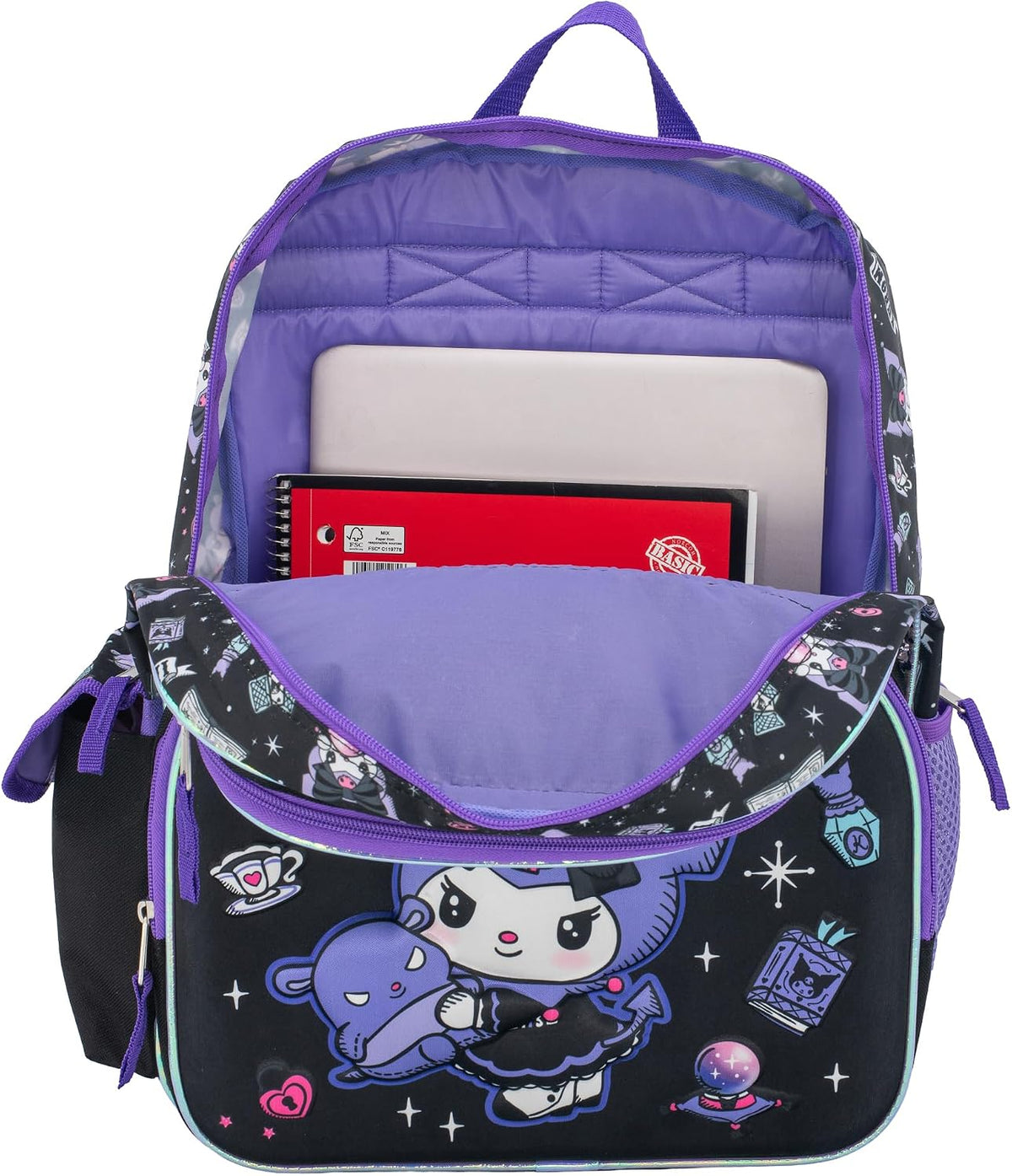 AI ACCESSORY INNOVATIONS Mochila para niños, Kuromi, Estándar