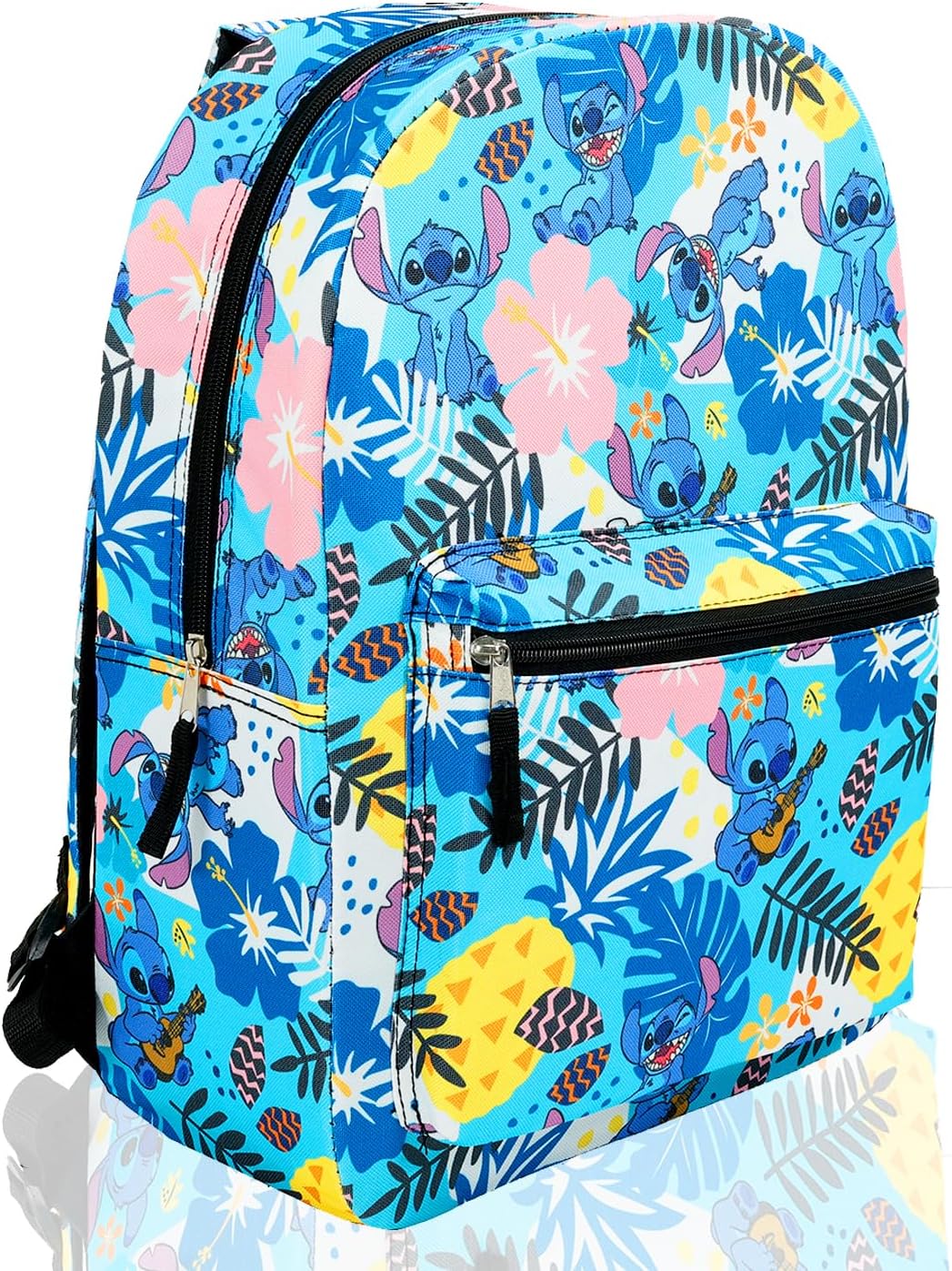 Disney Stitch Mochila y lonchera para niñas, paquete con bolsa esco...