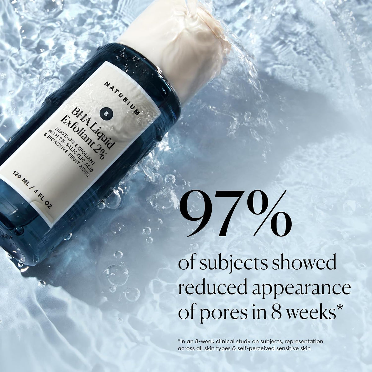 Naturium BHA Exfoliante Líquido 2%, Tratamiento Exfoliante de Poros...