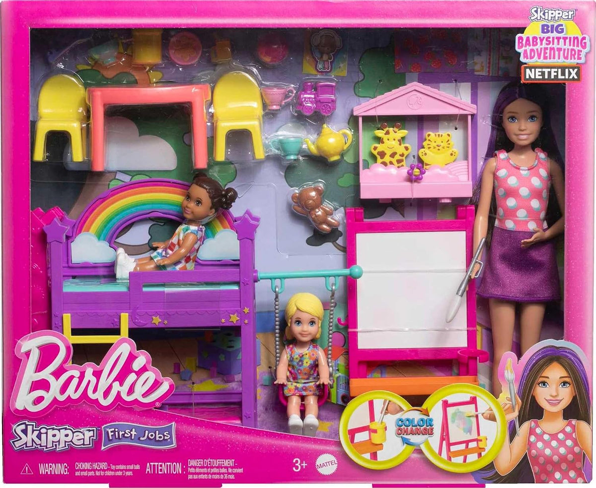 Barbie Skipper Babysitters Inc Juego de guardería definitivo | con...