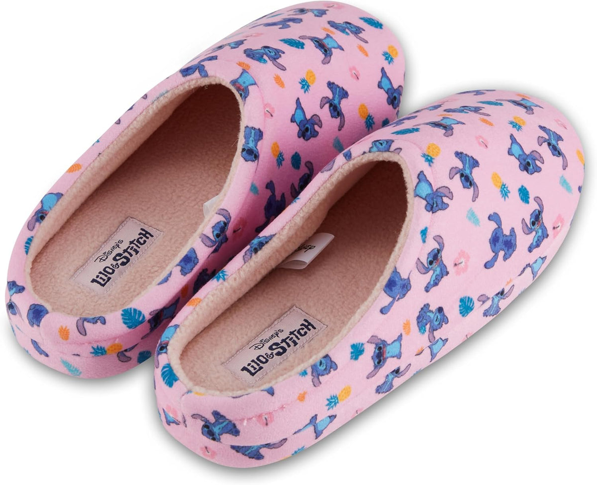 Disney Pantuflas Lilo y Stitch para mujer, clásicas Lilo y Stitch,...